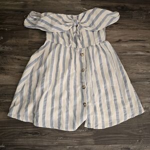 Off shoulder mini dress